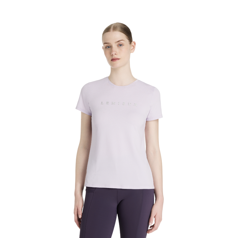 Lemieux - T-shirt manches courtes femme Sport lilac | - Ohlala