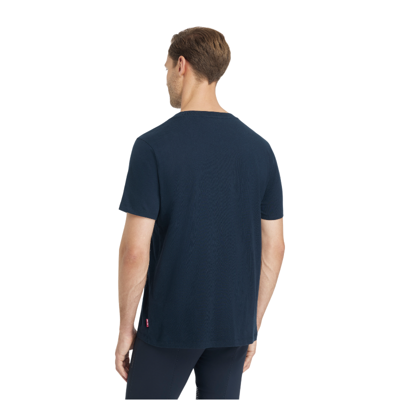 Lemieux - T-shirt manches courtes homme marine | - Ohlala