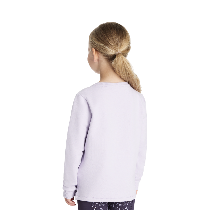 Lemieux - T-shirt manches longues enfant Mini Poppy lilac | - Ohlala