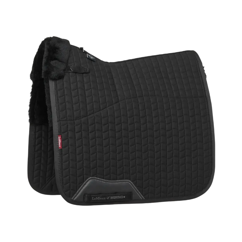 Lemieux - Tapis de dressage Merino + noir | - Ohlala