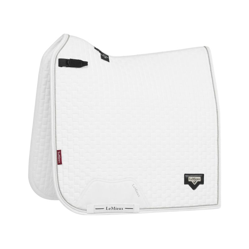 Lemieux - Tapis de dressage Puissance Suede blanc | - Ohlala