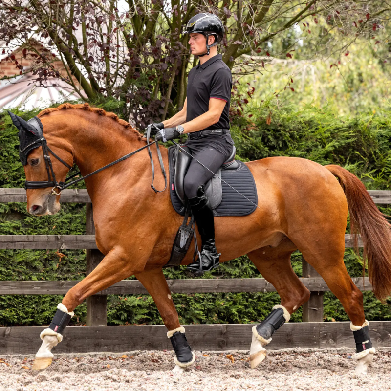 Lemieux - Tapis de dressage Square Soft Shell Anti Glisse EuroJump noir | - Ohlala