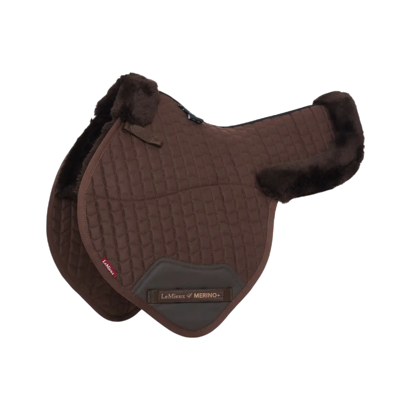 Lemieux - Tapis de hunter Merino + Close Contact Numnah marron | - Ohlala