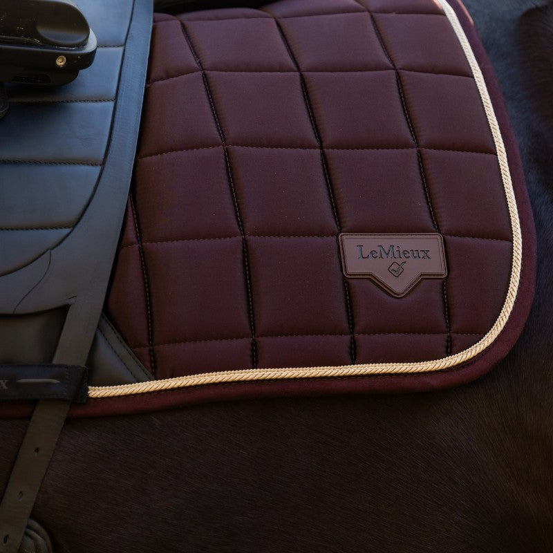 LeMieux - Tapis de dressage Square Loire Classic damson | - Ohlala