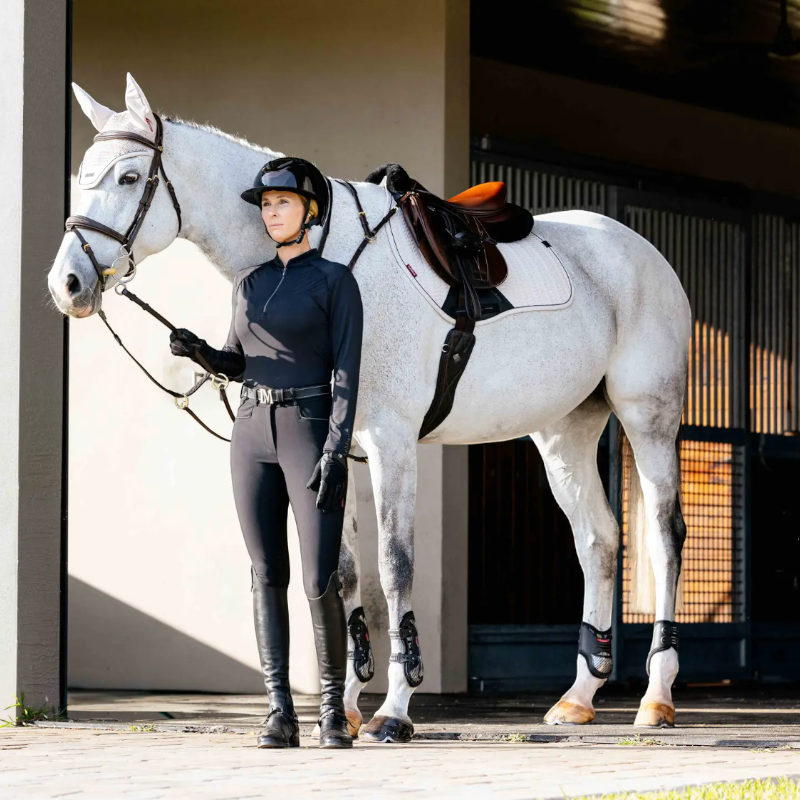 Lemieux - Tapis de selle Finesse Eurojump stone | - Ohlala