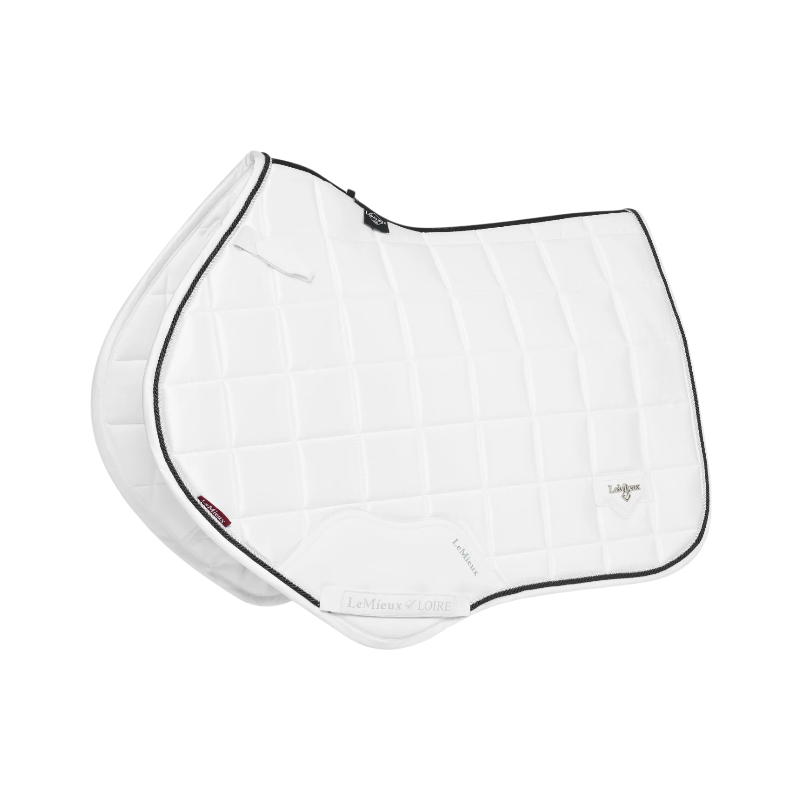 Lemieux - Tapis de selle Loire Close Contact Square blanc | - Ohlala