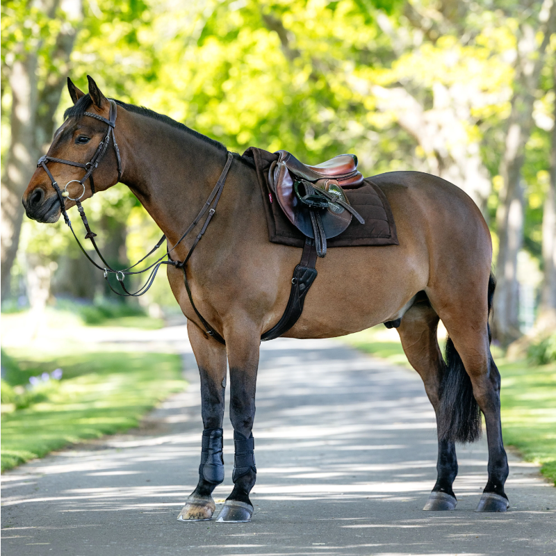 Lemieux - Tapis de selle Pillow marron | - Ohlala