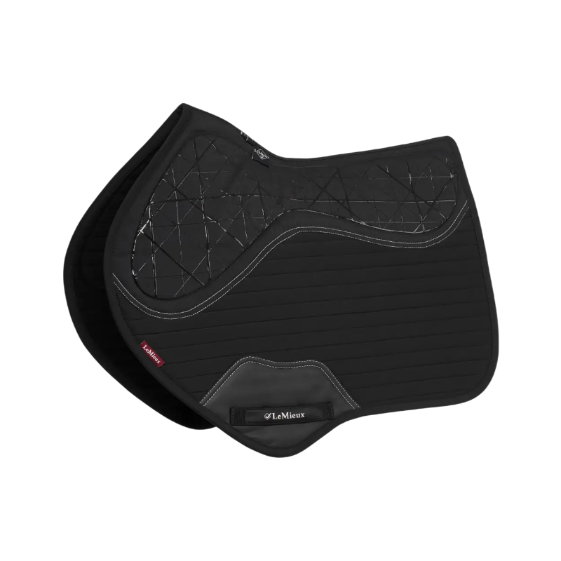 Lemieux - Tapis de selle Square Soft Shell anti glisse noir | - Ohlala