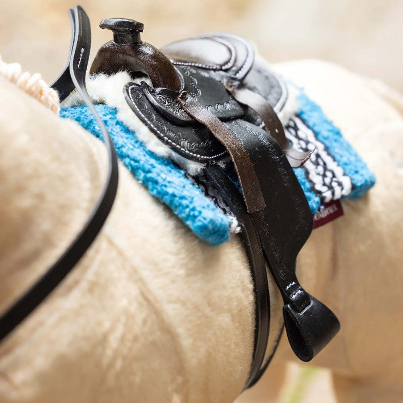 Lemieux - Tapis western pour Toy Pony azure | - Ohlala