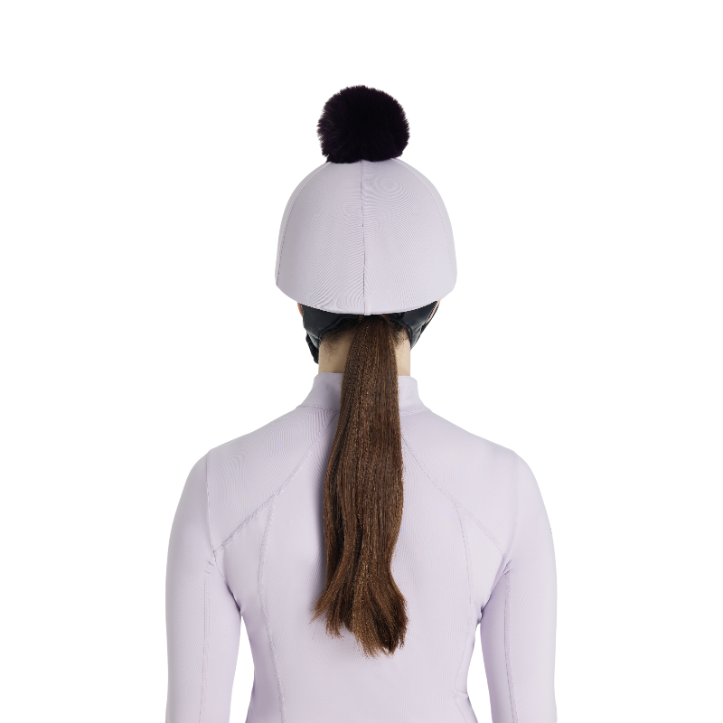 Lemieux - Toque de casque à pompon amovible Classique lilac | - Ohlala