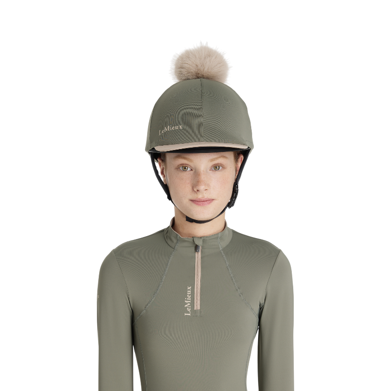 Lemieux - Toque de casque à pompon amovible Classique rosemary | - Ohlala