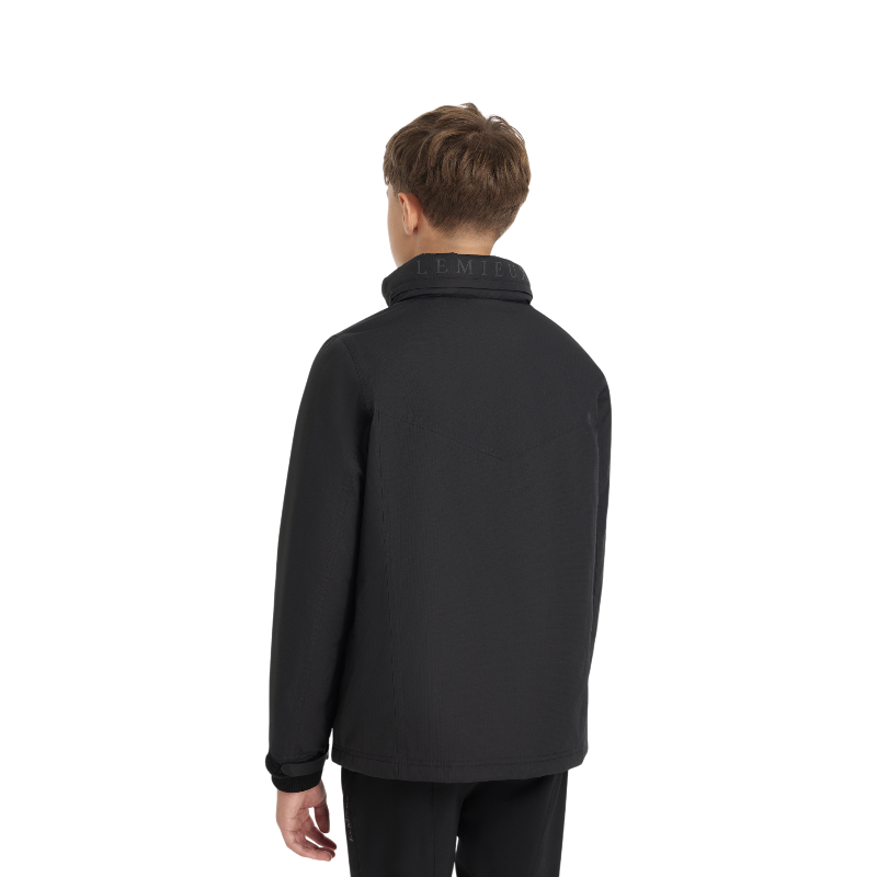 Lemieux - Veste d’équitation imperméable garçon Team Young Rider noir | - Ohlala