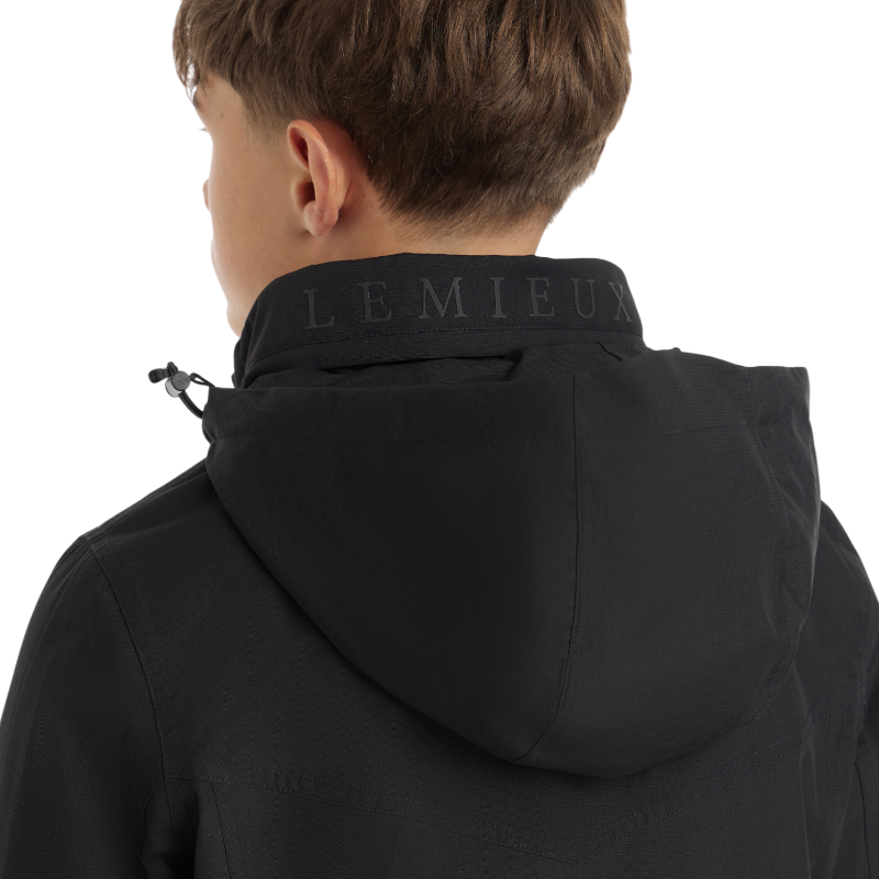 Lemieux - Veste d’équitation imperméable garçon Team Young Rider noir | - Ohlala