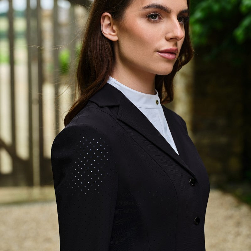 Lemieux - Veste de concours femme Jessica Mesh noir | - Ohlala