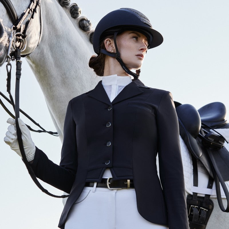 Lemieux - Veste de concours femme Zoé marine | - Ohlala