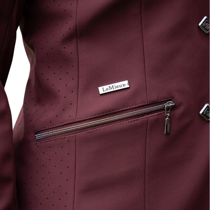 Lemieux - Veste de concours fille Junior Pro bordeaux | - Ohlala