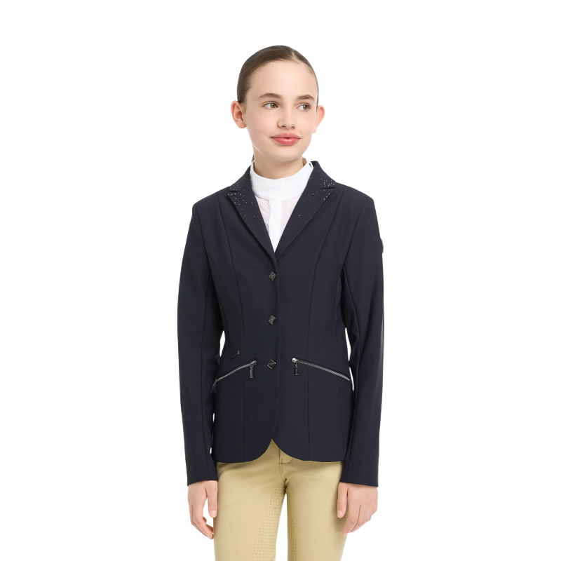 Lemieux - Veste de concours fille Pro Show marine | - Ohlala