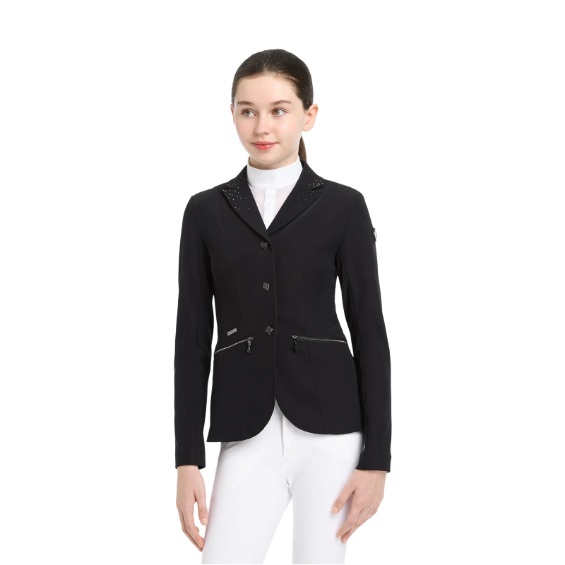 Lemieux - Veste de concours fille Pro Show noir | - Ohlala