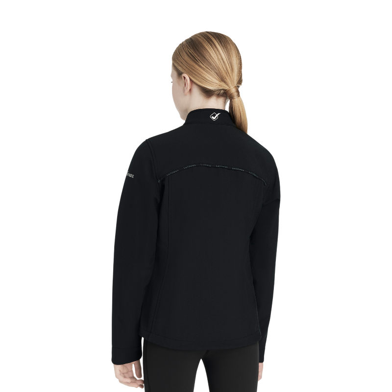 Lemieux - Veste enfant soft shell Junior Young Rider noir | - Ohlala