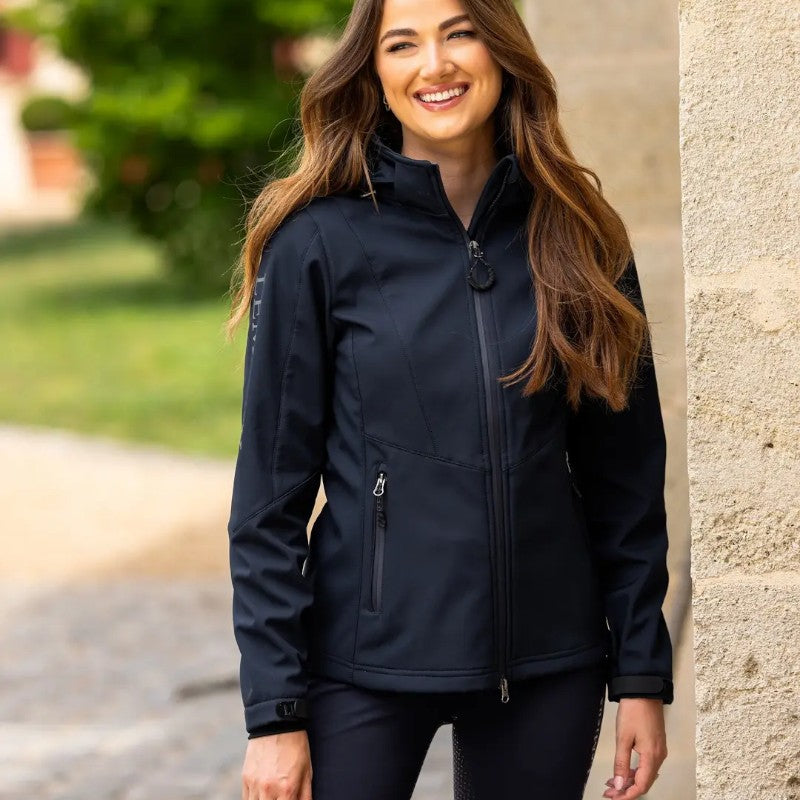 Lemieux - Veste manches longues Soft Shell femme Celine marine | - Ohlala