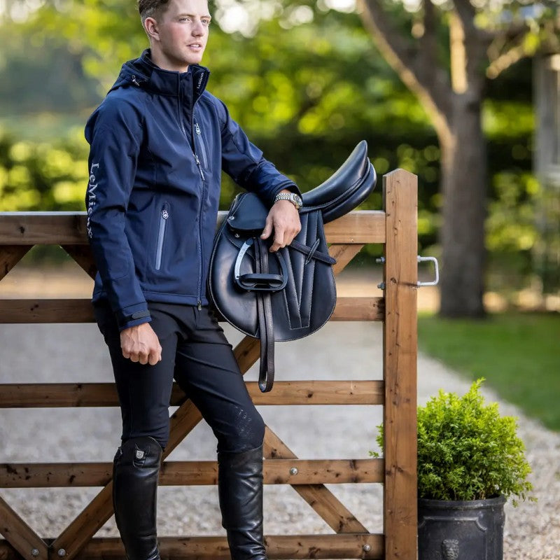 Lemieux - Veste manches longues homme soft shell Elite marine | - Ohlala