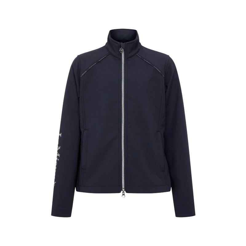 Lemieux - Veste manches longues junior Young Rider Elite Soft Shell marine | - Ohlala
