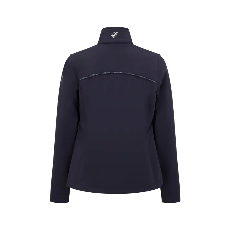 Lemieux - Veste manches longues junior Young Rider Elite Soft Shell marine | - Ohlala