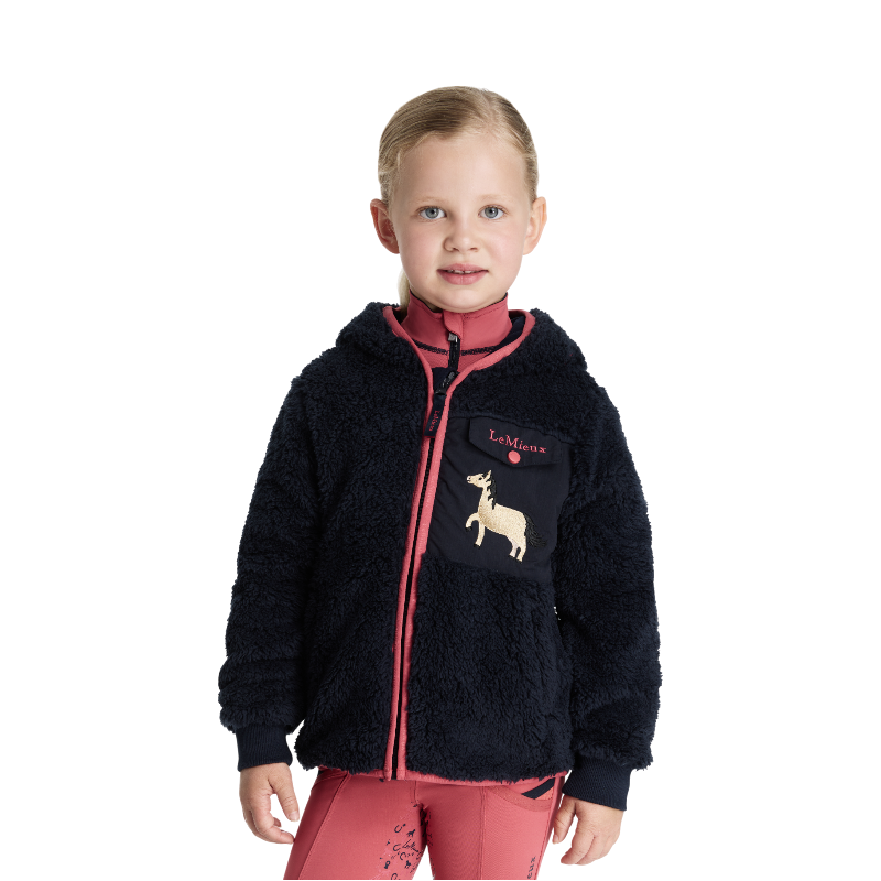 Lemieux - Veste polaire enfant Mini Teagan Dream marine | - Ohlala