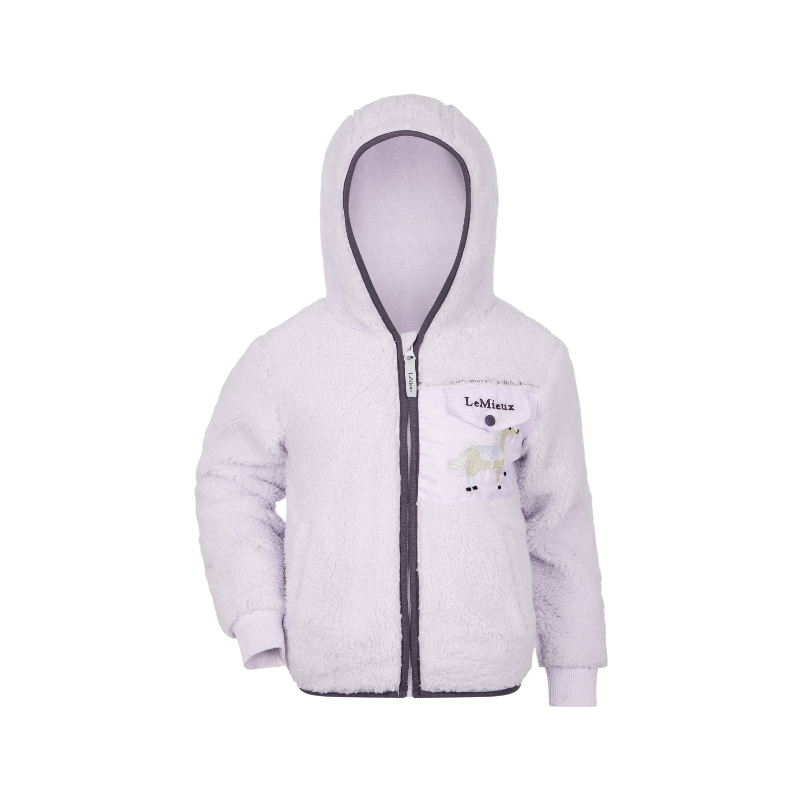 Lemieux - Veste polaire enfant Mini Teagan Lemon lilac | - Ohlala