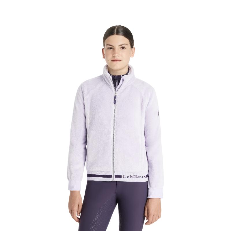 Lemieux - Veste polaire enfant Young Rider Libby lilac | - Ohlala