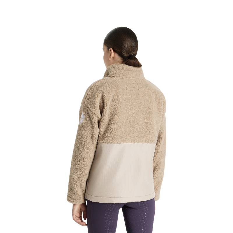 Lemieux - Veste polaire enfant Young rider Tammy Teddy almond | - Ohlala