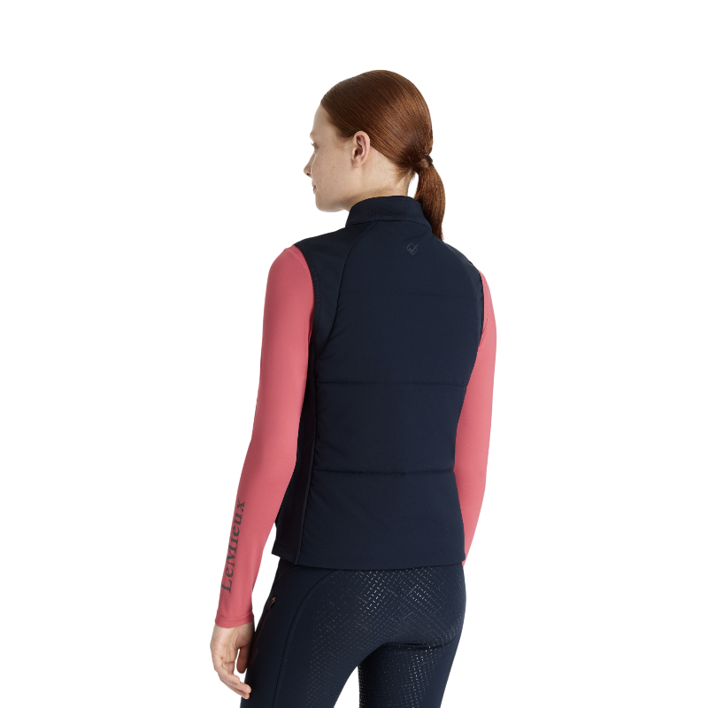 Lemieux - Veste sans manches d’entraînement enfant Young Rider Pammy marine | - Ohlala