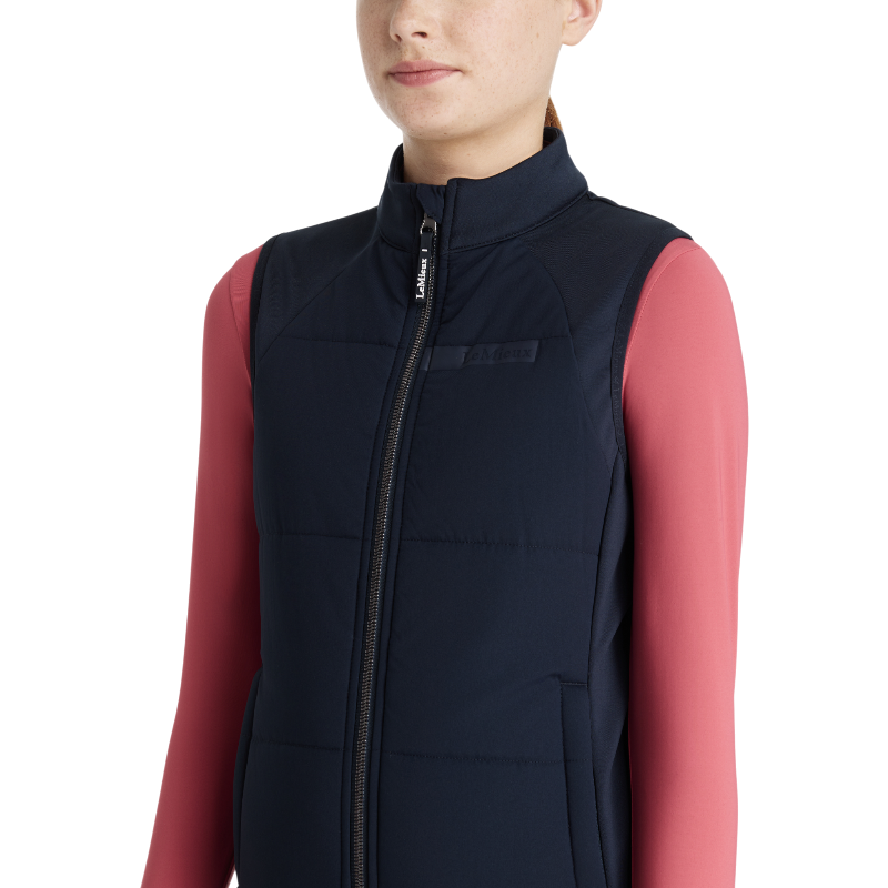 Lemieux - Veste sans manches d’entraînement enfant Young Rider Pammy marine | - Ohlala