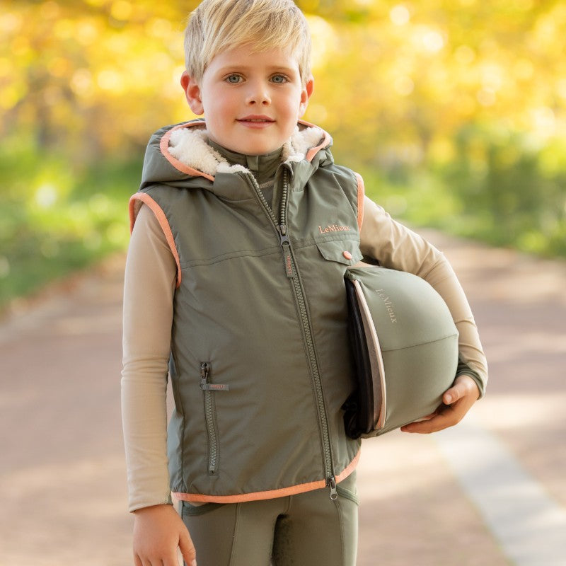 Lemieux - Veste sans manches enfant Mini George rosemary | - Ohlala