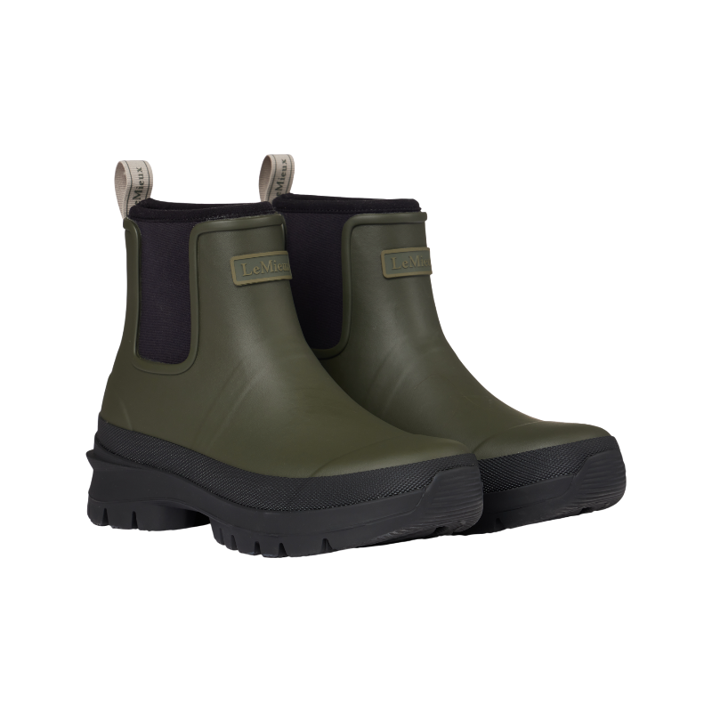 LeMieux - Bottines de pluie femme Bramshaw olive