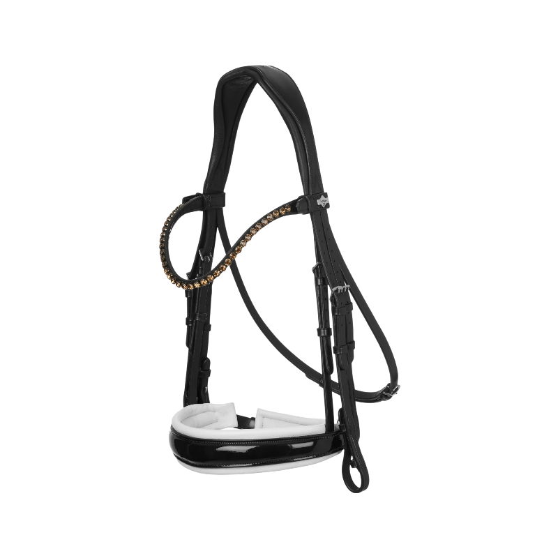 Lemieux - Bride Kudos noir/ blanc | - Ohlala