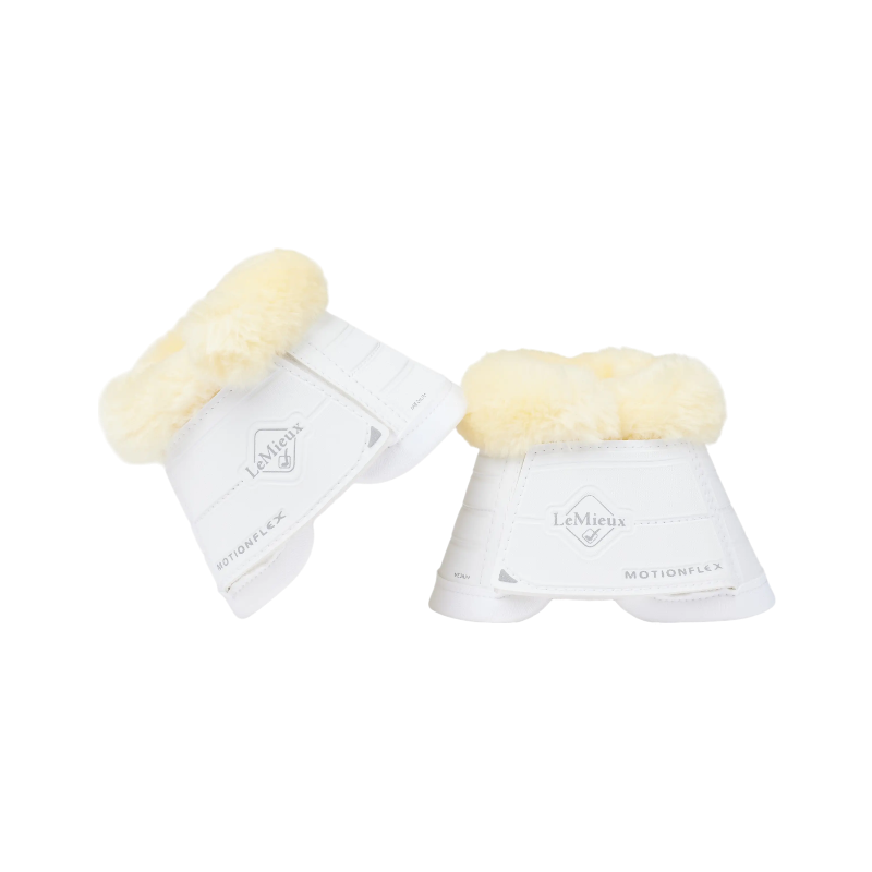 Lemieux - Cloches Motionflex avec fourrure blanc/ naturel | - Ohlala