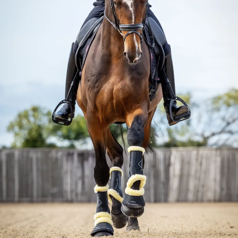 Lemieux - Cloches Motionflex avec fourrure noir/ naturel | - Ohlala