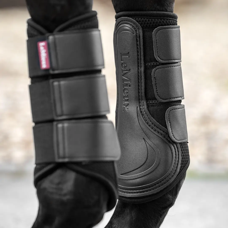 Lemieux - Guêtres fermées souples Mesh noir | - Ohlala