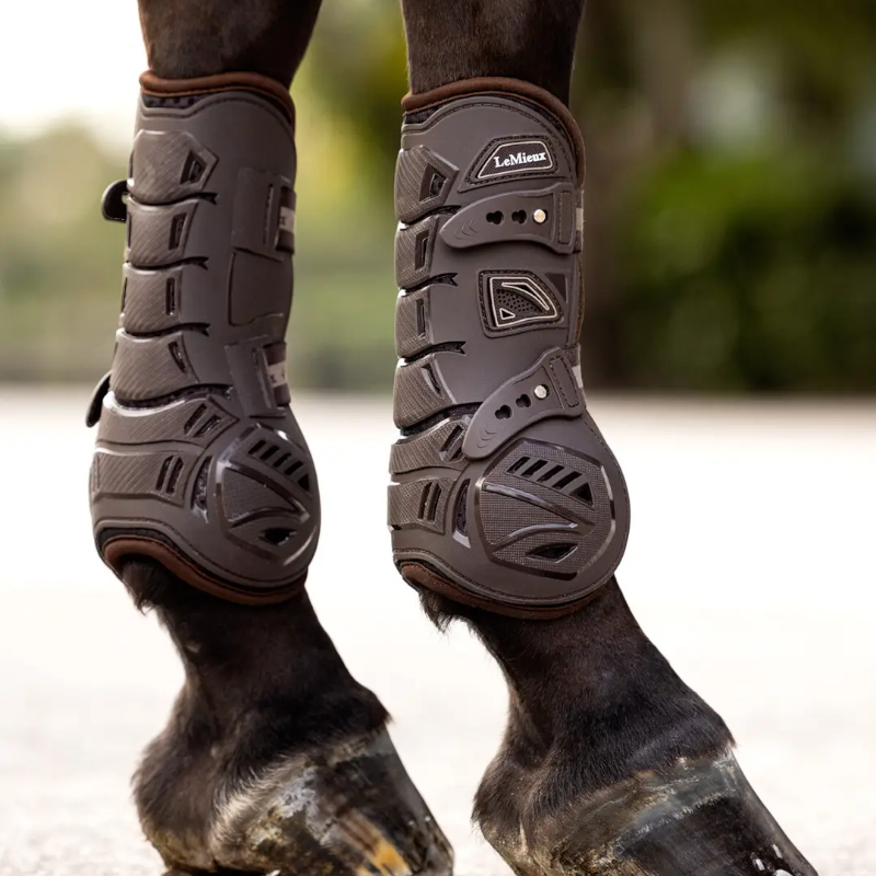 Lemieux - Guêtres ouvertes Motion Cool marron | - Ohlala