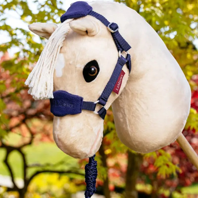 Lemieux - Licol et longe pour Hobby Horse Vogue ink blue | - Ohlala