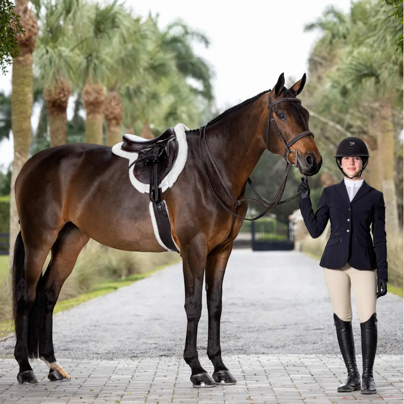 Lemieux - Martingale fixe Hunter havane/ argent | - Ohlala