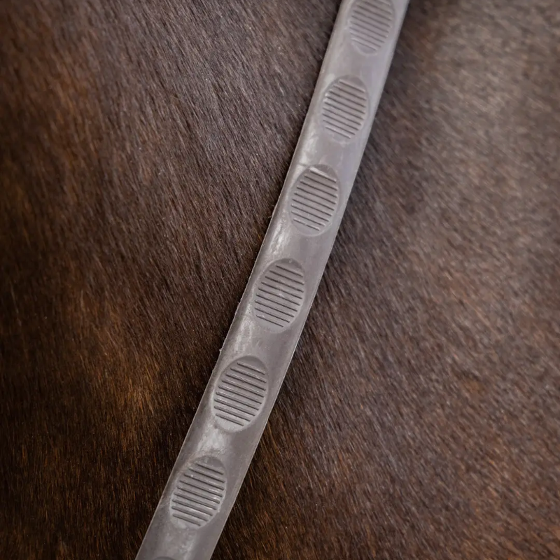 Lemieux - Rênes Magna Grip marron/ argent | - Ohlala