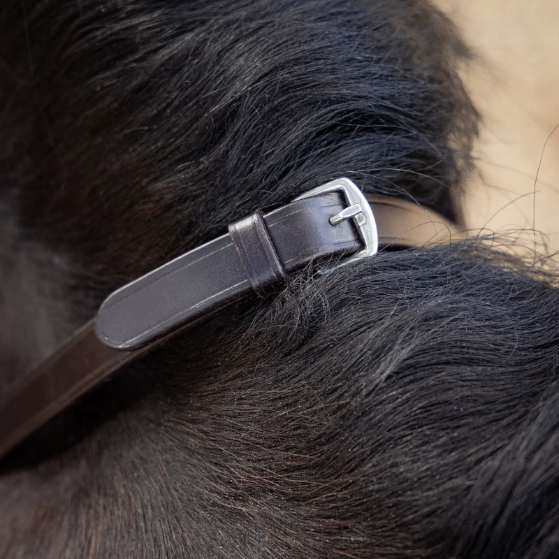 Lemieux - Rênes Magna Grip marron/ argent | - Ohlala