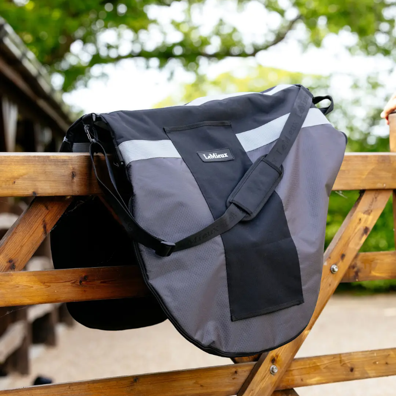 Lemieux - Sac à selle Carry noir | - Ohlala