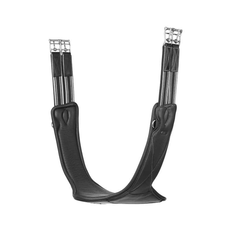 Lemieux - Sangle bavette longue synthétique Arika noir | - Ohlala