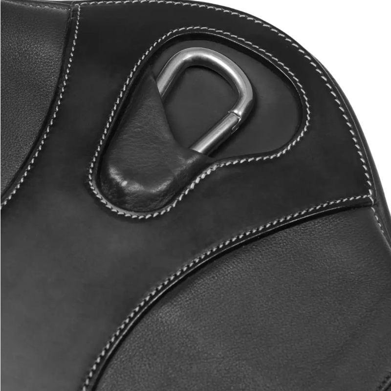 Lemieux - Sangle bavette longue synthétique Arika noir | - Ohlala