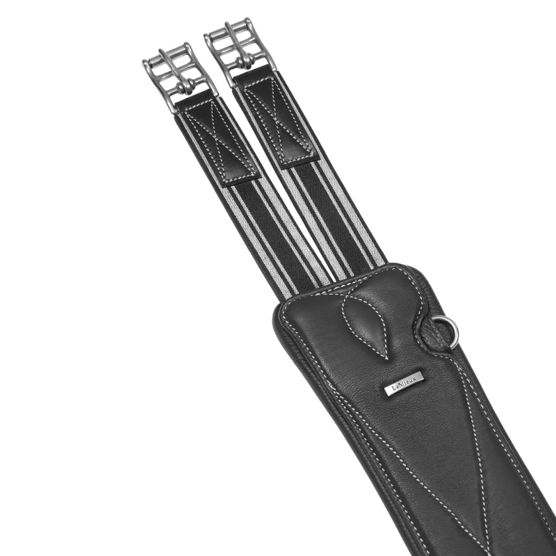 Lemieux - Sangle bavette longue synthétique Arika noir | - Ohlala