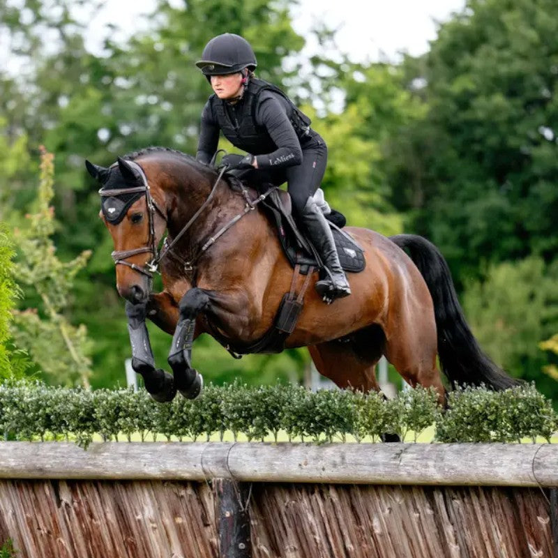 Lemieux - Tapis de selle Square Classic Close Loire noir | - Ohlala