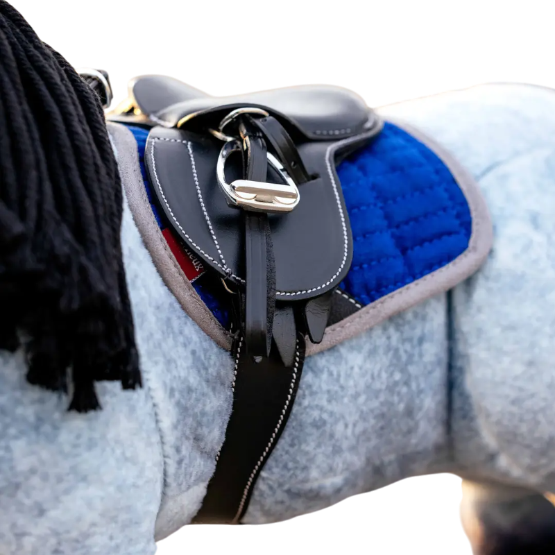 Lemieux - Tapis de selle pour Toy Pony benetton blue | - Ohlala